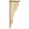 Ekena Millwork Mediterranean Rough Sawn Corbel w/Backplate, Douglas Fir, 6"W x 10"D x 26"H COR06X10X26MED01RDF - alternate 3